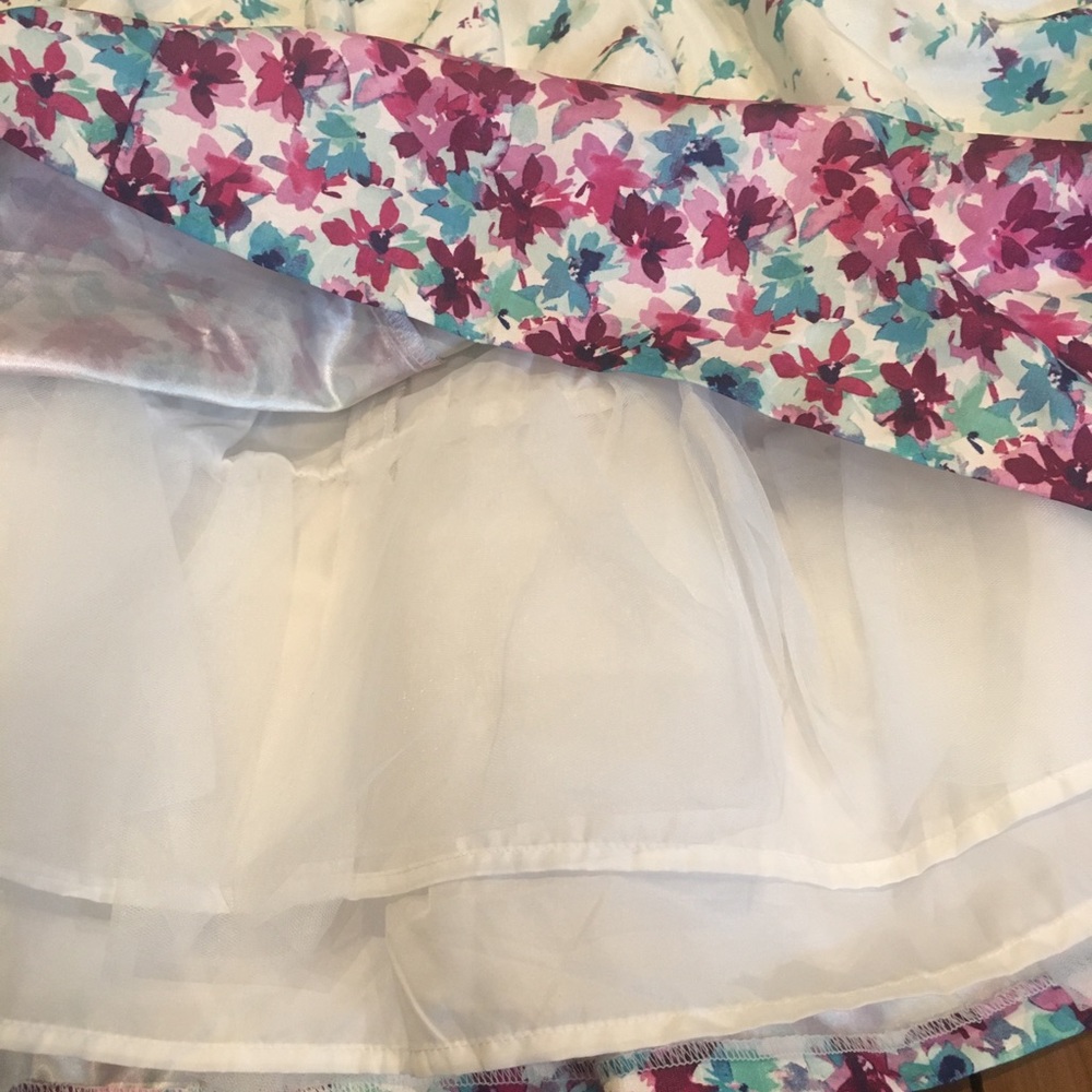 Summer dress with flowers - Picture 7 of 8